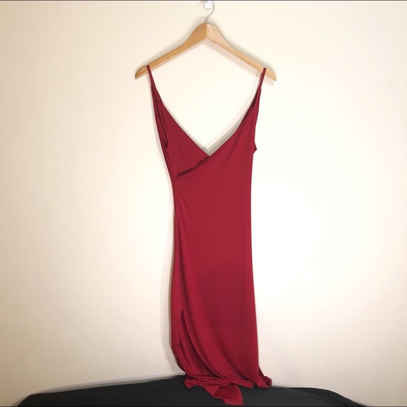 Long Maxi Dress with leg slit women’s size small